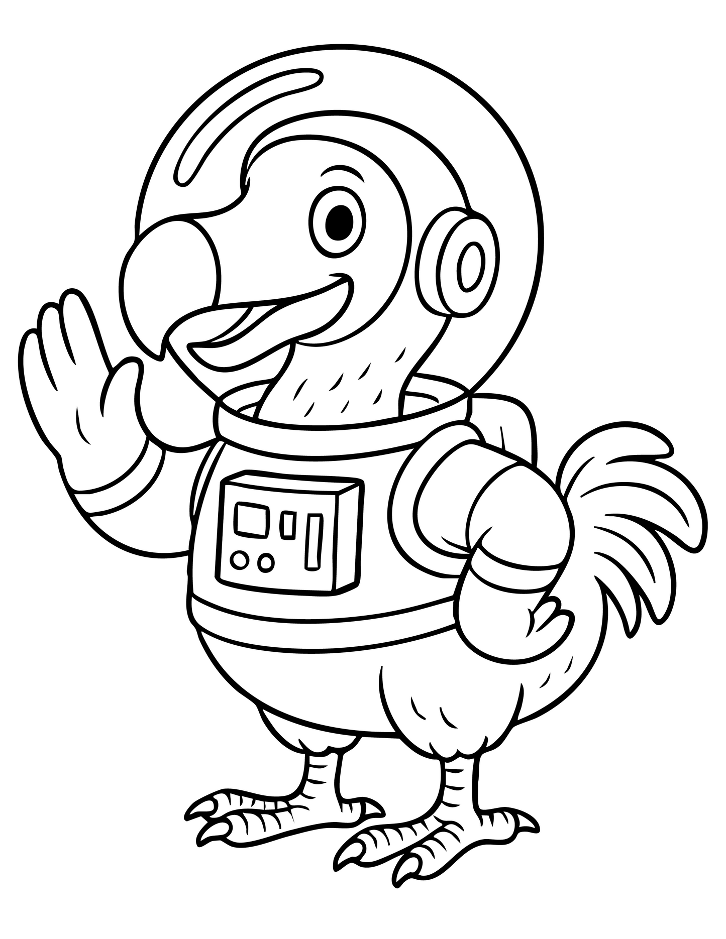 Dodo Bird Coloring Pages – 10 Fun Printable Designs for Kids & Adults