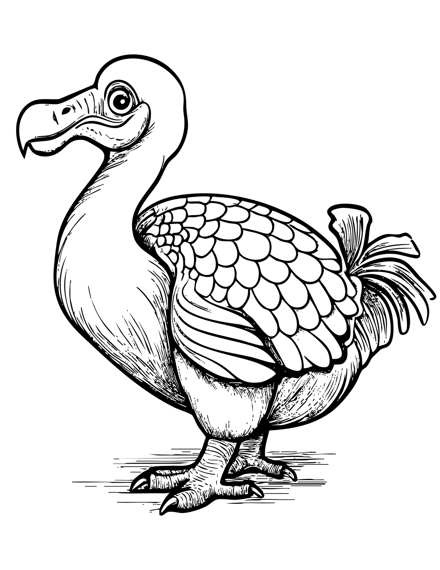 Dodo Bird Coloring Pages – 10 Fun Printable Designs for Kids & Adults