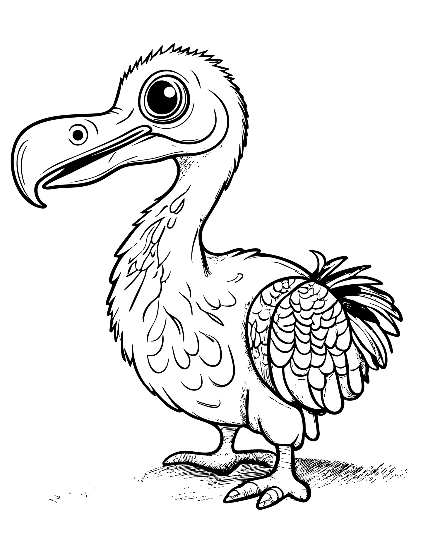 Dodo Bird Coloring Pages – 10 Fun Printable Designs for Kids & Adults
