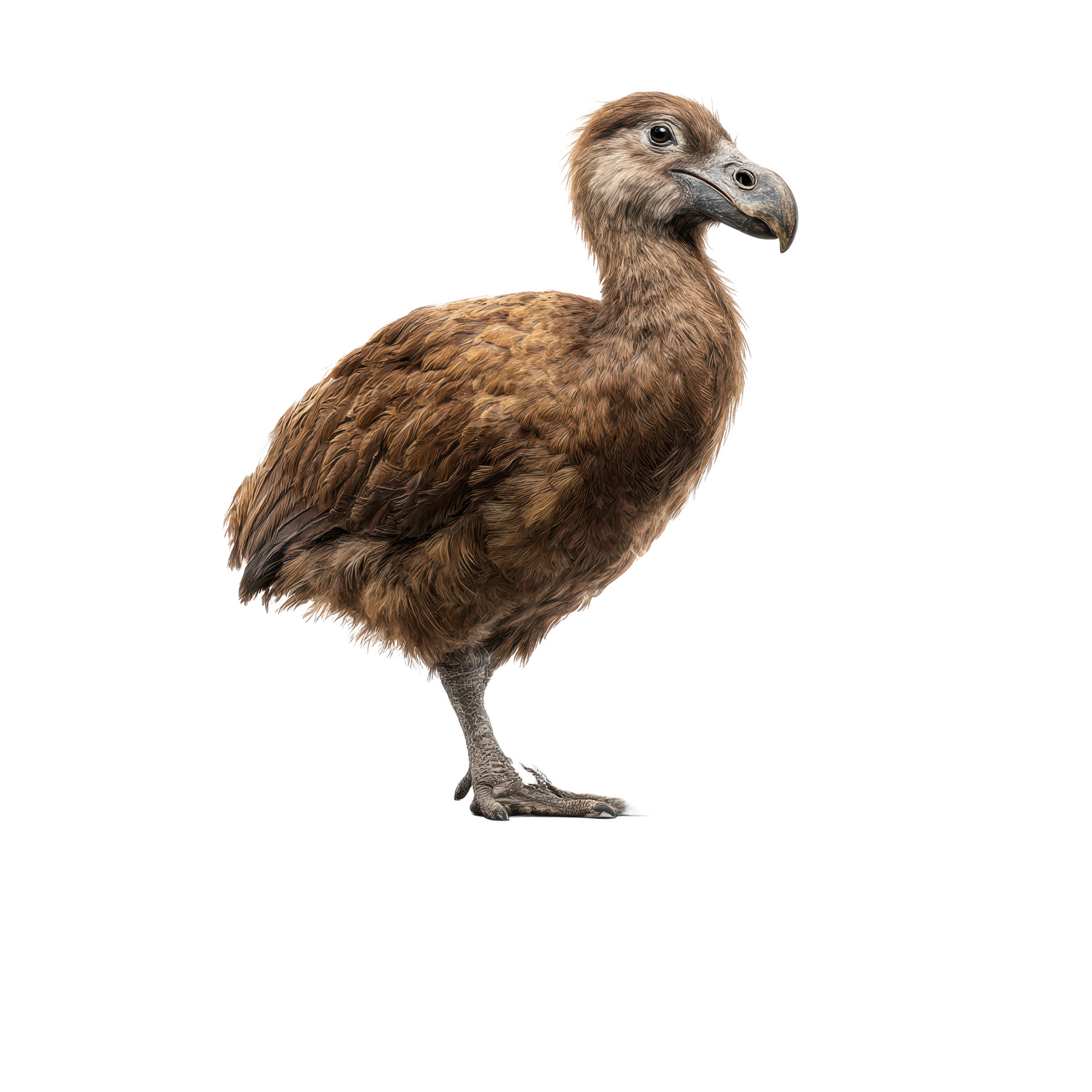 Dodo bird on a white background